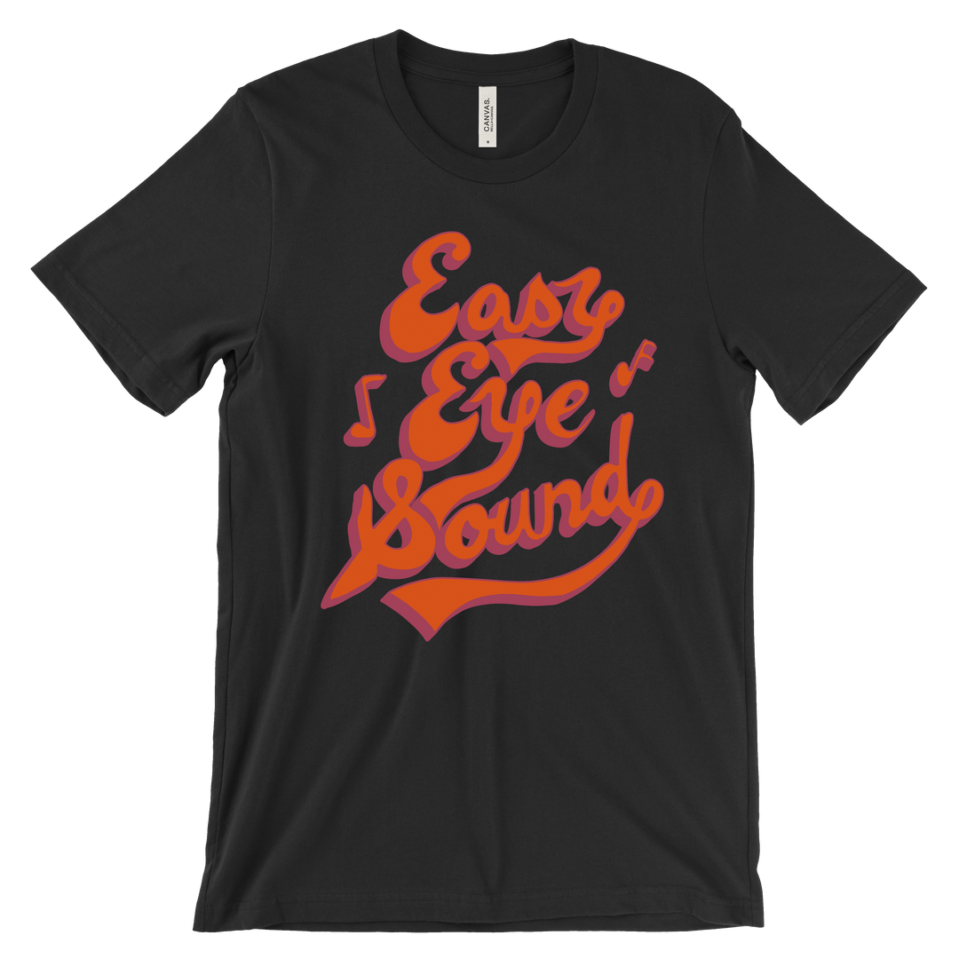 Easy Eye Sound - Black Unisex T-Shirt