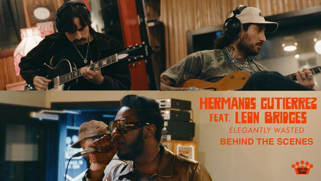 Watch: Behind The Scenes of recording "Elegantly Wasted" with Hermanos Gutiérrez and Leon Bridges