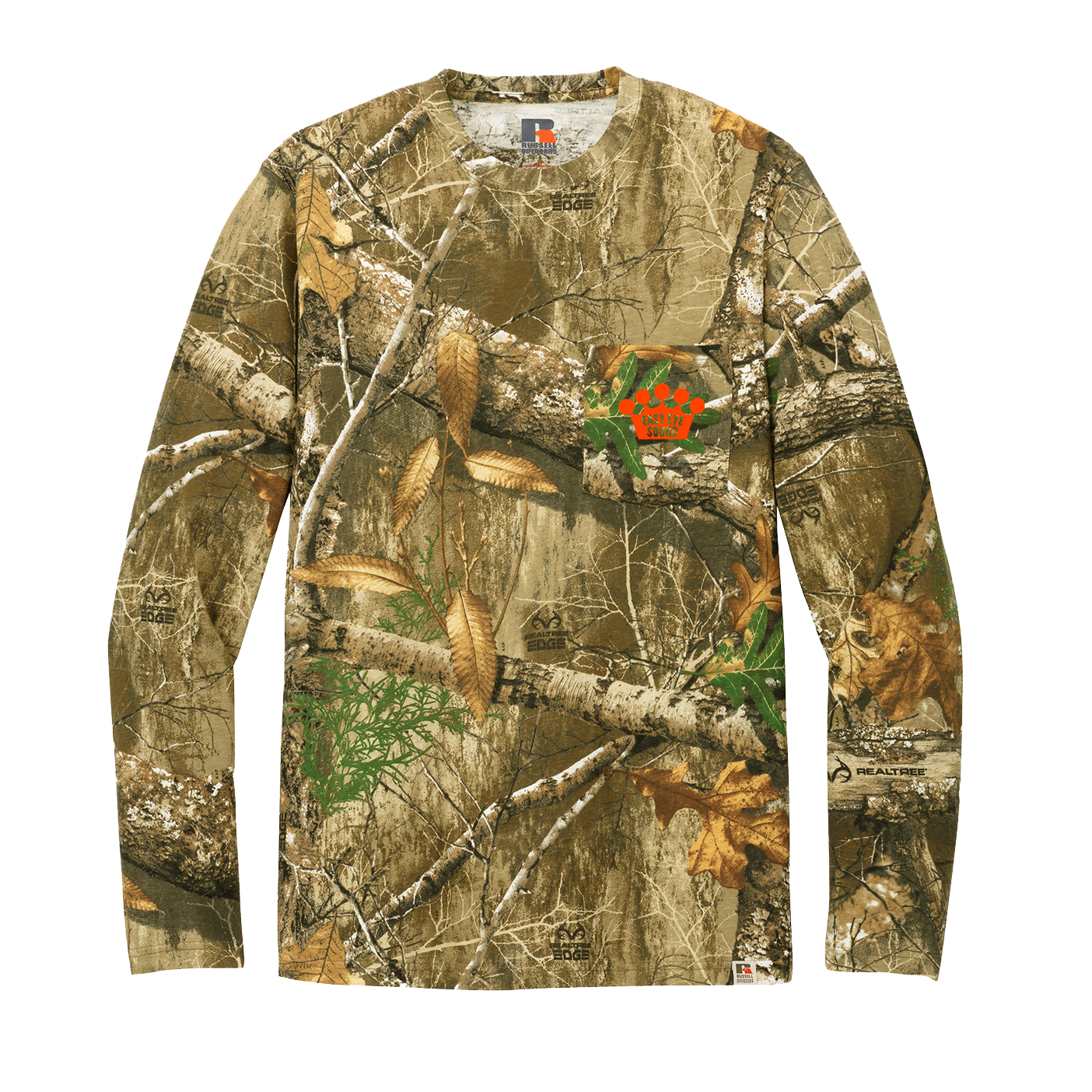 "Woodsman's Special" Bundle - Camo Shirt + Blaze Orange Beanie