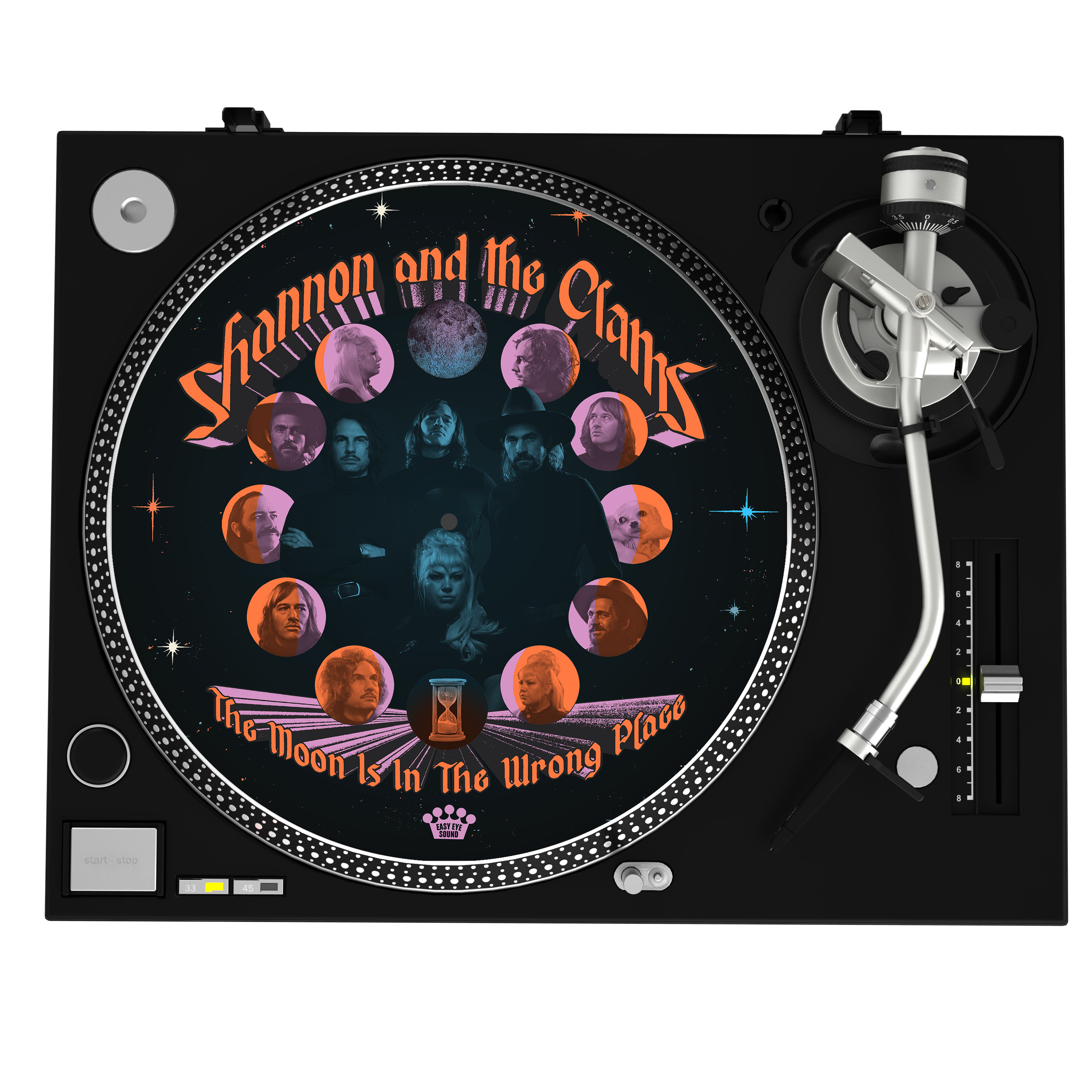 The Moon Is In The Wrong Place [Turntable Slipmat]